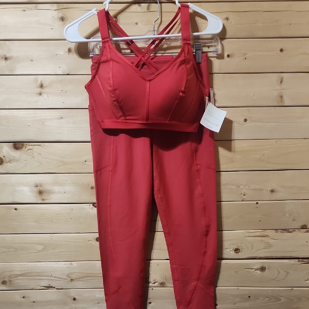 Victoria Secret Two Piece Outfit Total KnockoutSize Small Pants Bra Size 34D NEW